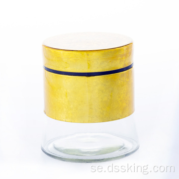 Gold Ice Spice Jar förvaringsburk Glasflaska 800 ml Big Plastic Clear Jar Set Kitchen Home